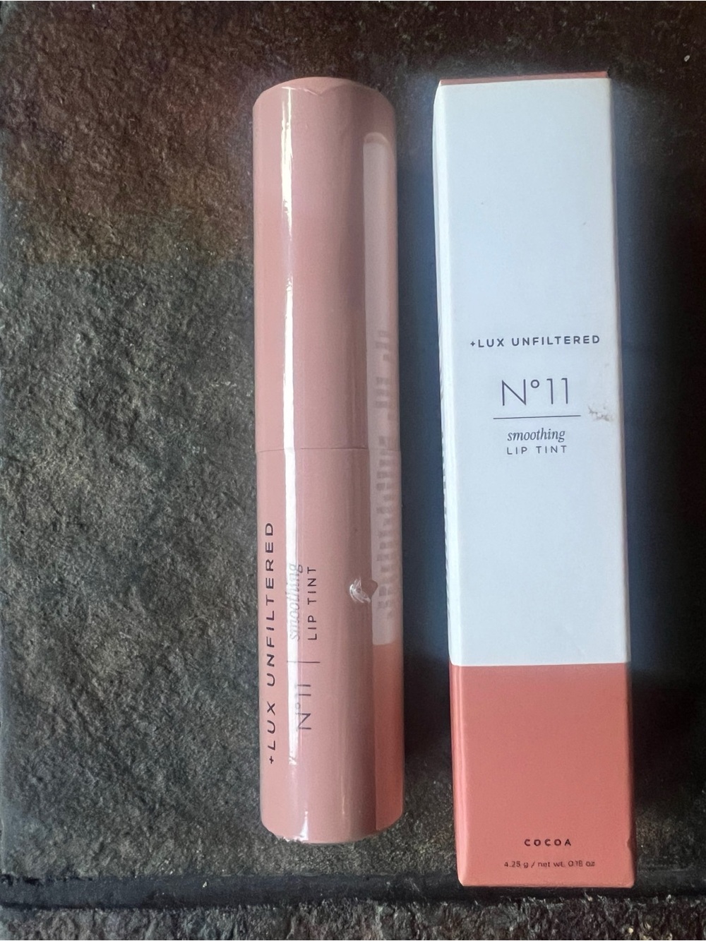 NEW LUX UNFILTERED #11 smoothing lip tint.. cocoa NIB